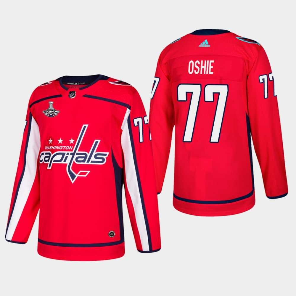 Capitals 77 T.J. Oshie Red 2018 Stanley Cup Champions Adidas Jersey,We sell and wholesale Capitals 77 T.J. Oshie Red 2018 Stanley Cup Champions Adidas Jersey on line form chian!